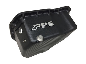 2011-2017 DURAMAX PAN FLAT BOTTOM BLACK PPE DIESEL